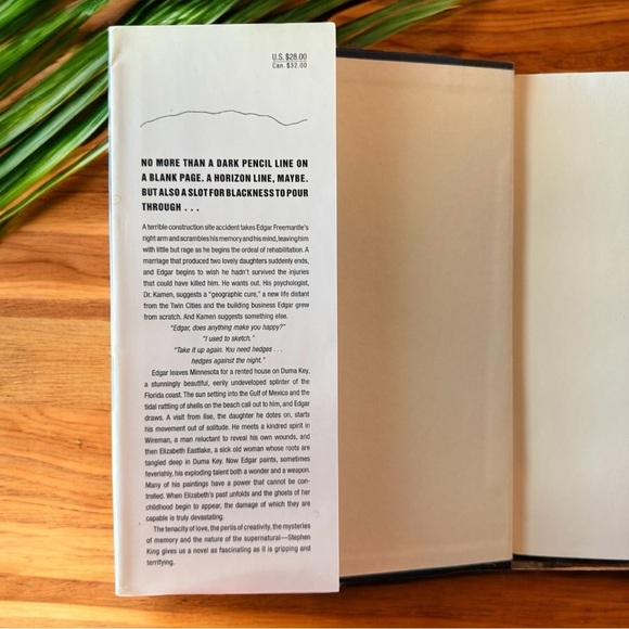 STEPHEN KING Duma Key Hardcover with Dust Jacket - 2008 Scribner Edition - Picture 5 of 10